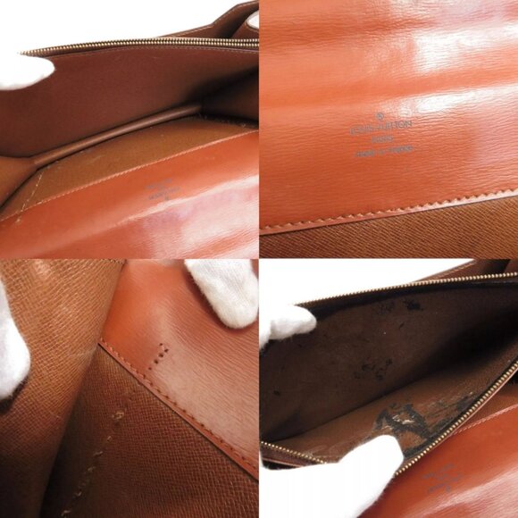 177318BR (L4) Louis Vuitton Brief Case Concorde Brown Epi Leather - Picture 5 of 14